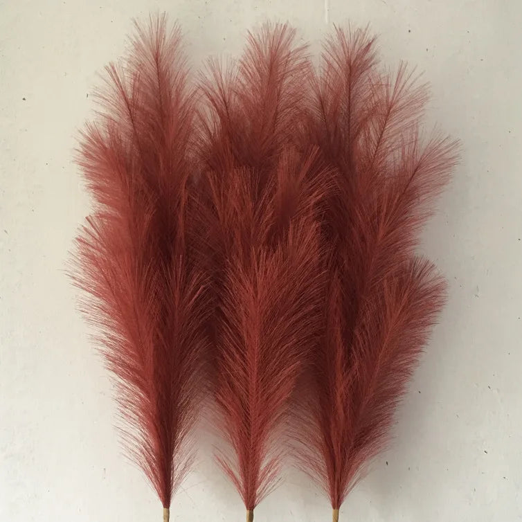 18 Branches Fleur Flores Pamper Grass Tall Papas Small Large Fall Decoration Faux Flowers Pampass Pampas Grass Artificial