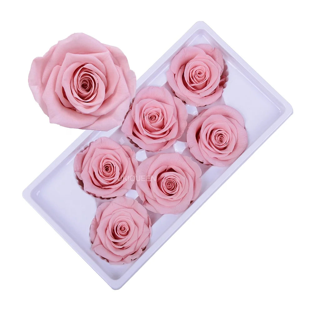 Wholesale Eternal Rose Preserved Flower Forever Eternal Infinite Immortal Lasting Rose Long Life Preserved Rose Head