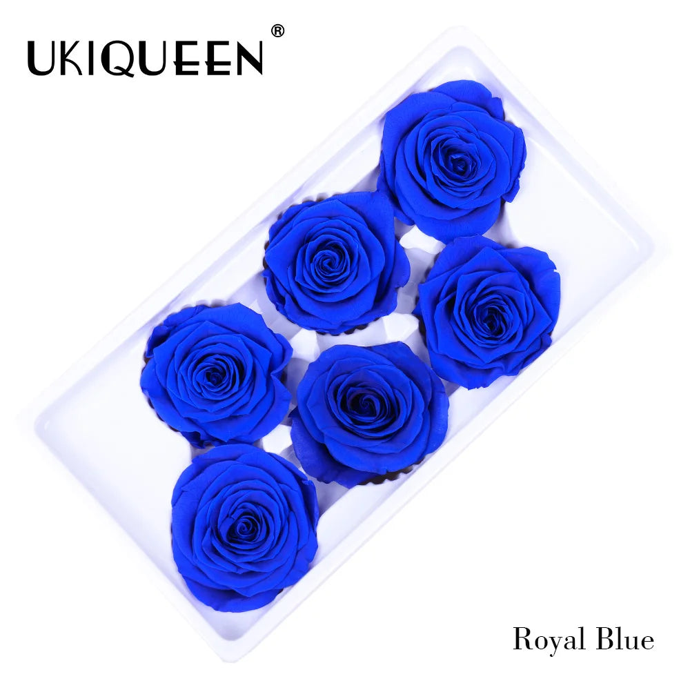 Wholesale 24k Gold Plated Long  Lasting 5-6cm Preserved  Roses Flower