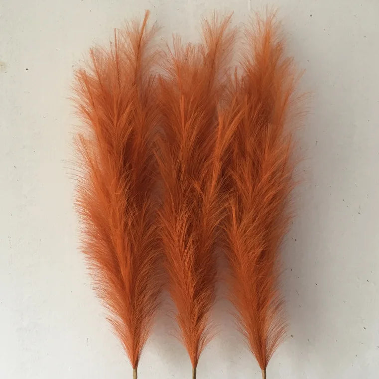 18 Branches Fleur Flores Pamper Grass Tall Papas Small Large Fall Decoration Faux Flowers Pampass Pampas Grass Artificial