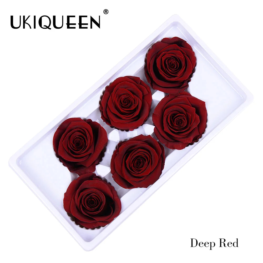 Wholesale Eternal Rose Preserved Flower Forever Eternal Infinite Immortal Lasting Rose Long Life Preserved Rose Head