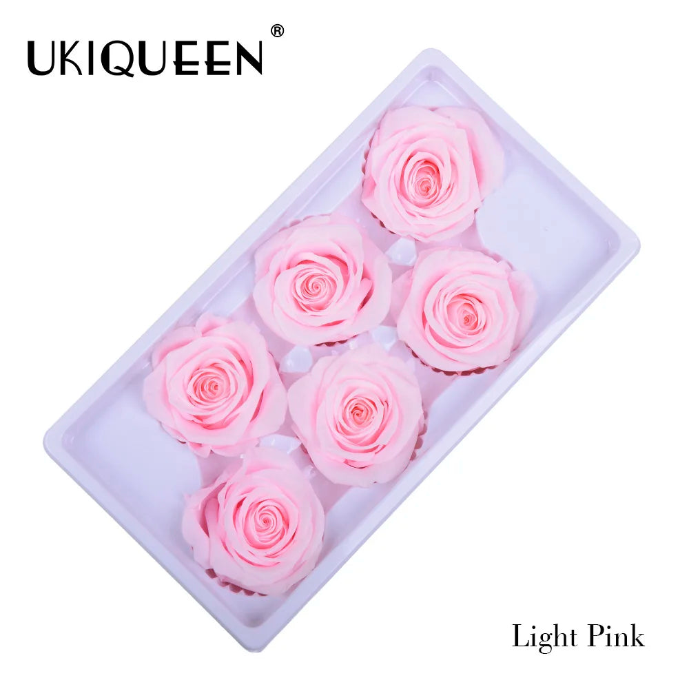 Wholesale 24k Gold Plated Long  Lasting 5-6cm Preserved  Roses Flower