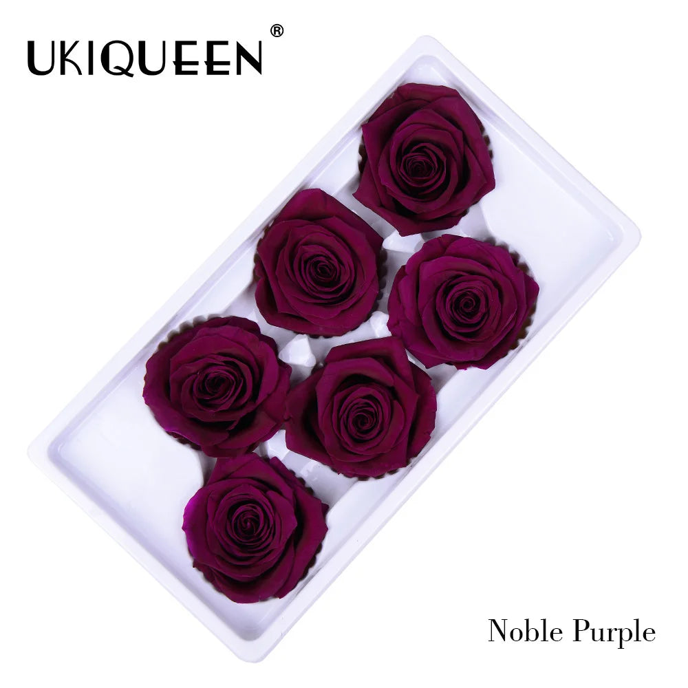 Wholesale 24k Gold Plated Long  Lasting 5-6cm Preserved  Roses Flower