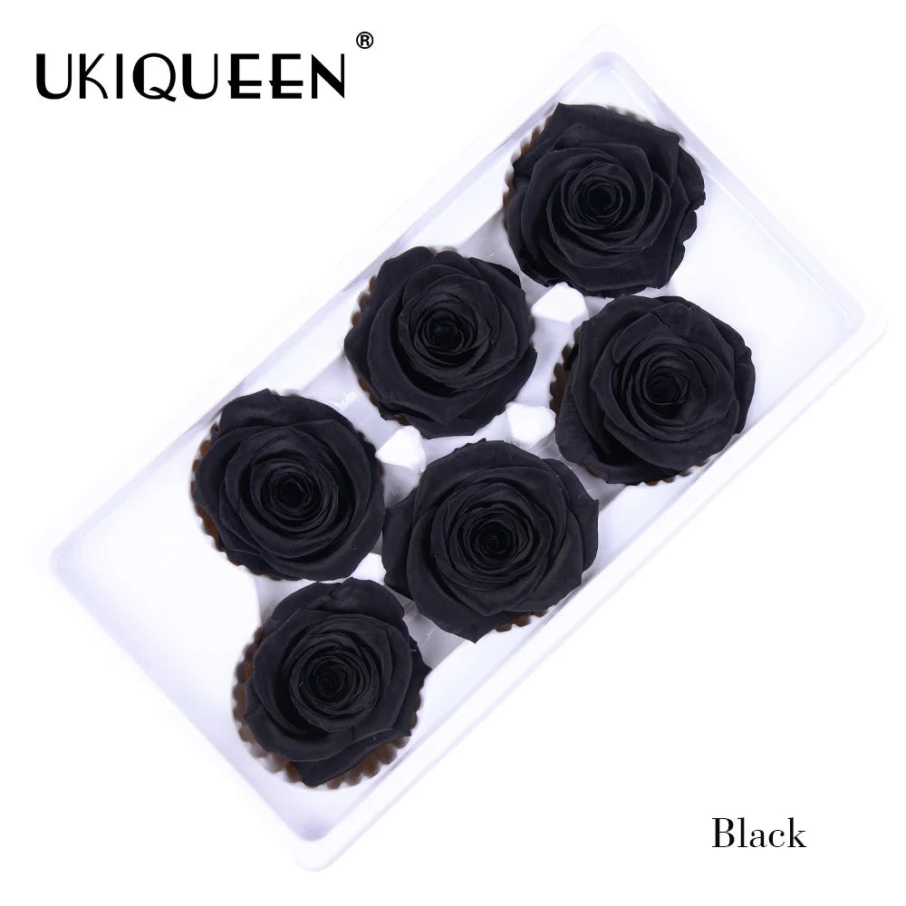 Wholesale Eternal Rose Preserved Flower Forever Eternal Infinite Immortal Lasting Rose Long Life Preserved Rose Head