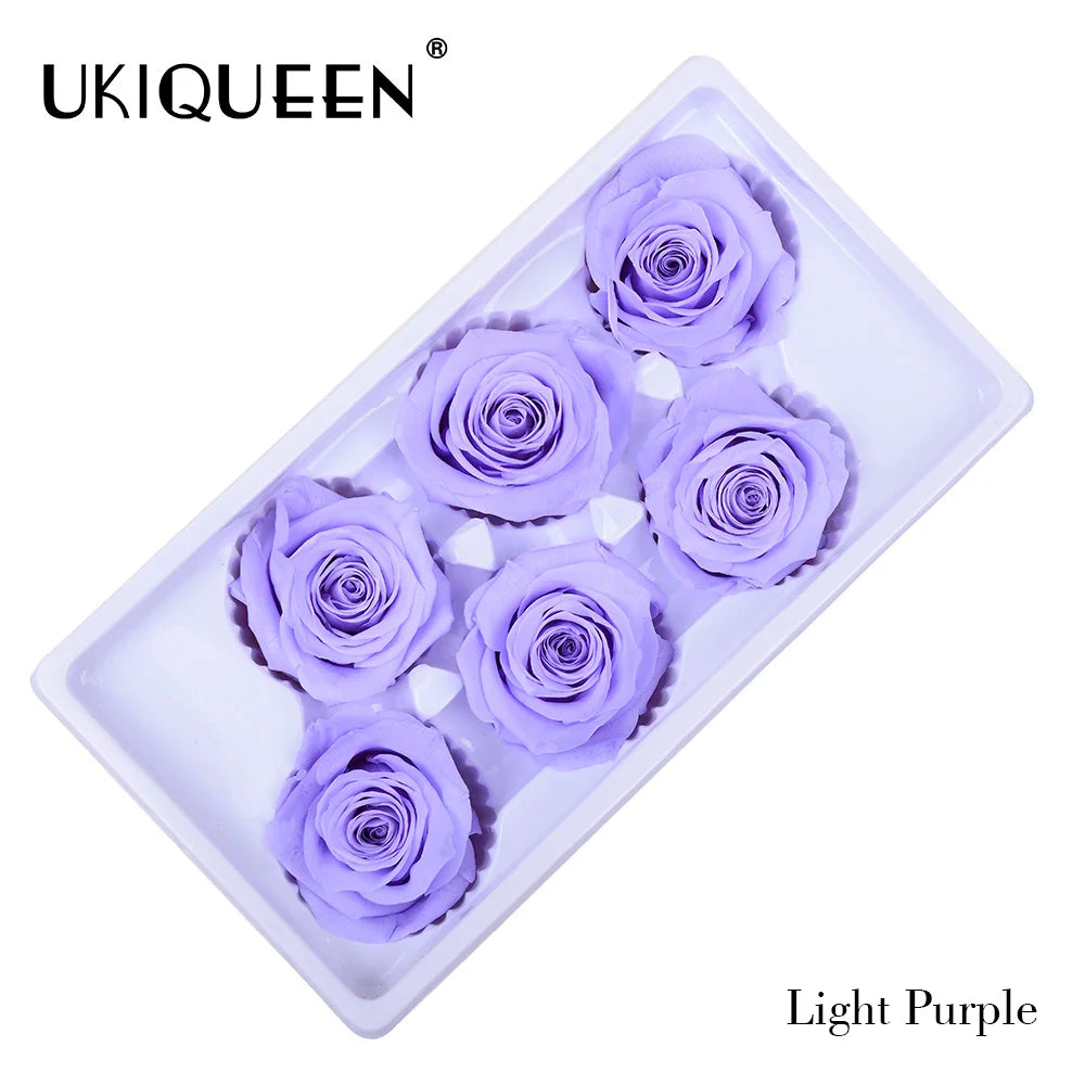 Wholesale 24k Gold Plated Long  Lasting 5-6cm Preserved  Roses Flower