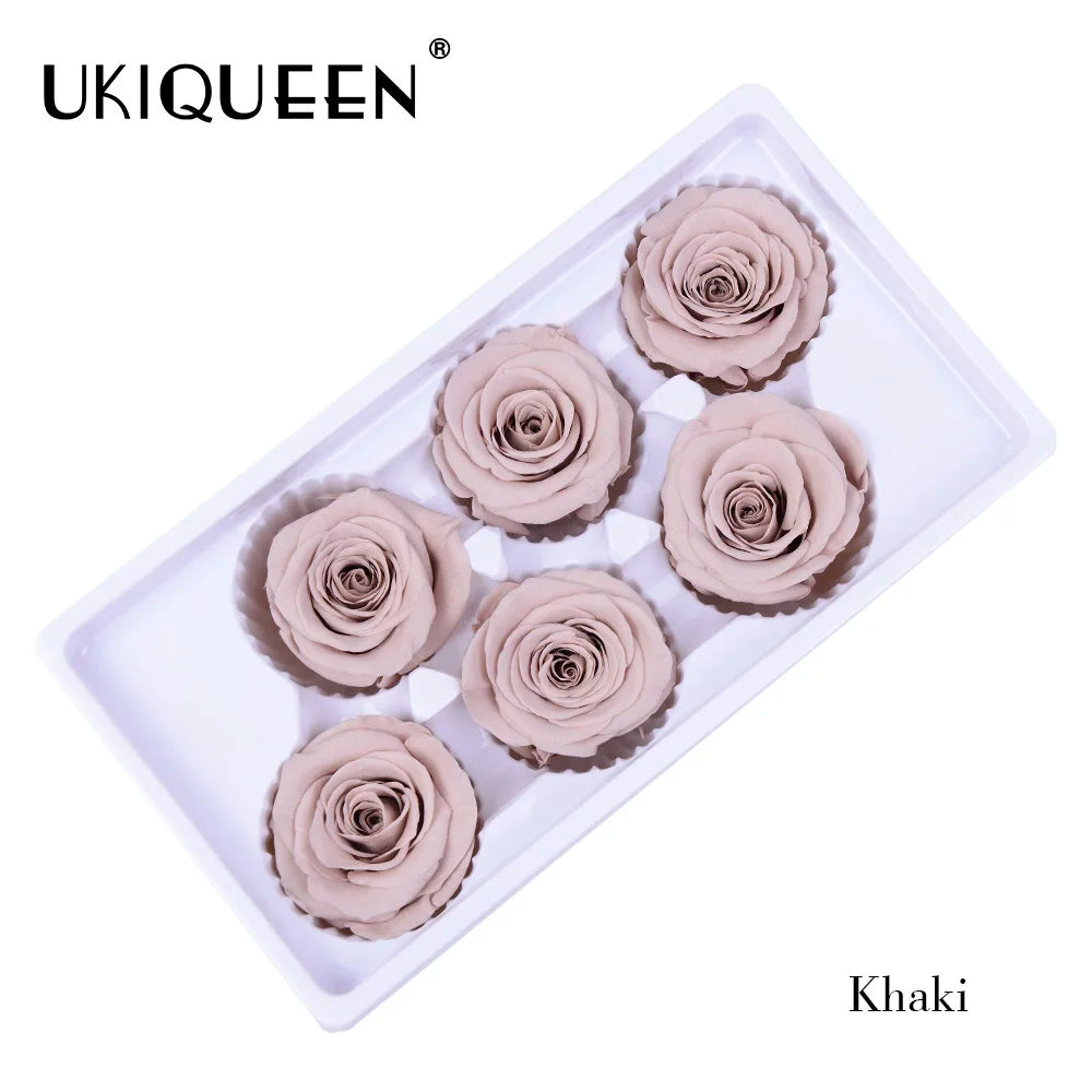 Wholesale Eternal Rose Preserved Flower Forever Eternal Infinite Immortal Lasting Rose Long Life Preserved Rose Head