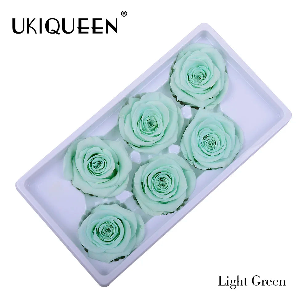 Wholesale 24k Gold Plated Long  Lasting 5-6cm Preserved  Roses Flower