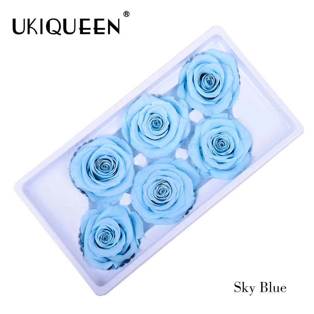 Wholesale Eternal Rose Preserved Flower Forever Eternal Infinite Immortal Lasting Rose Long Life Preserved Rose Head