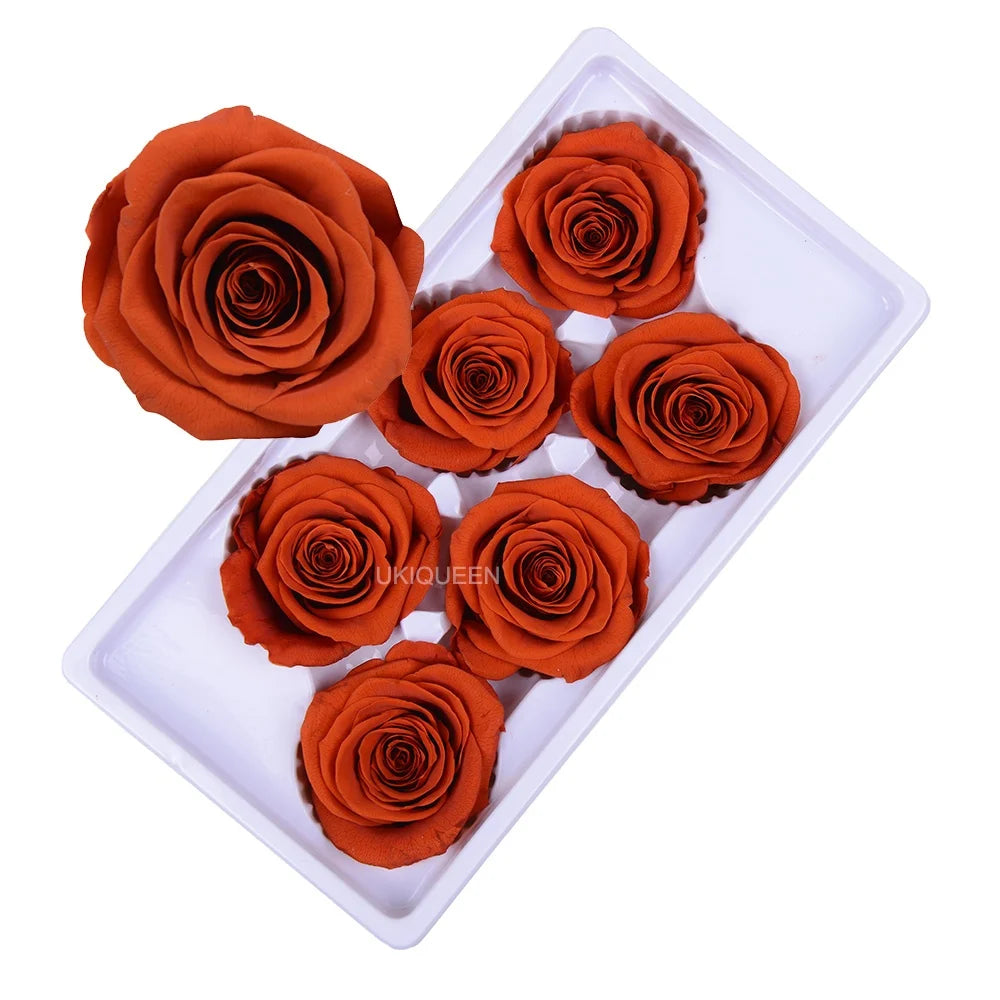 Wholesale Eternal Rose Preserved Flower Forever Eternal Infinite Immortal Lasting Rose Long Life Preserved Rose Head