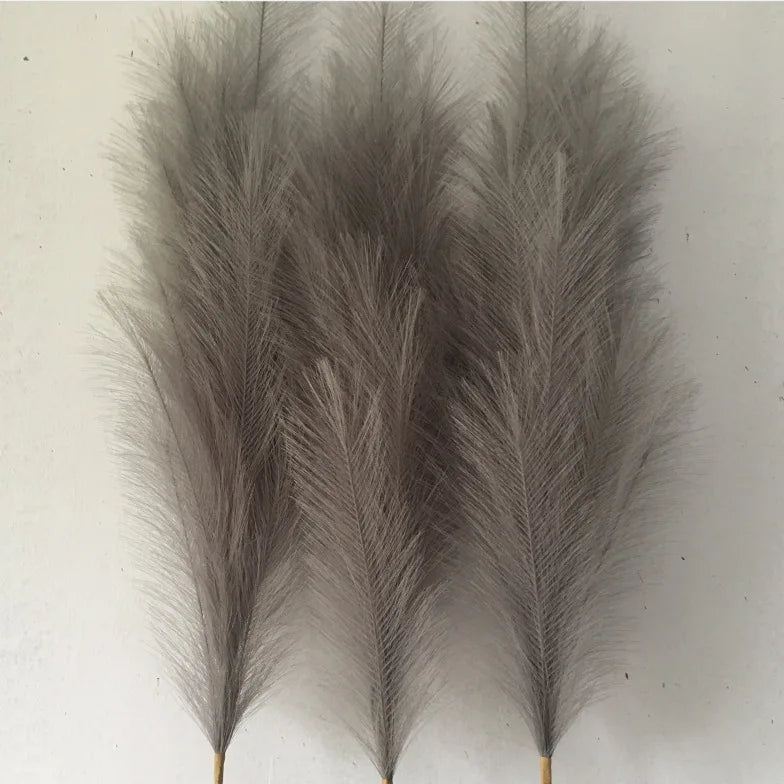 18 Branches Fleur Flores Pamper Grass Tall Papas Small Large Fall Decoration Faux Flowers Pampass Pampas Grass Artificial