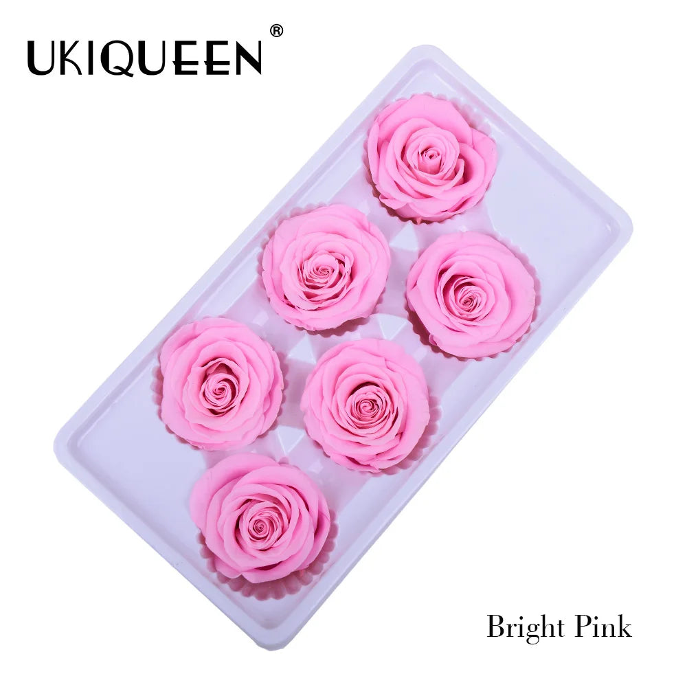 Wholesale 24k Gold Plated Long  Lasting 5-6cm Preserved  Roses Flower