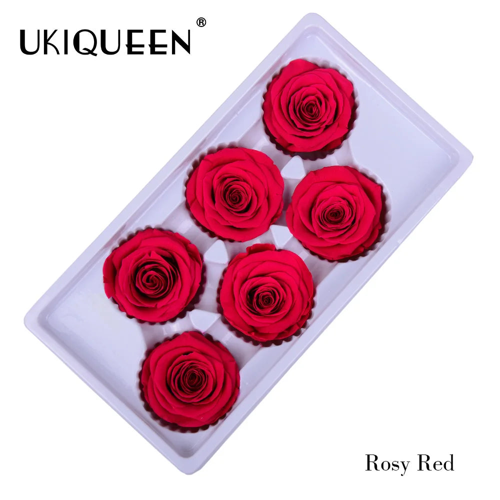 Wholesale Eternal Rose Preserved Flower Forever Eternal Infinite Immortal Lasting Rose Long Life Preserved Rose Head