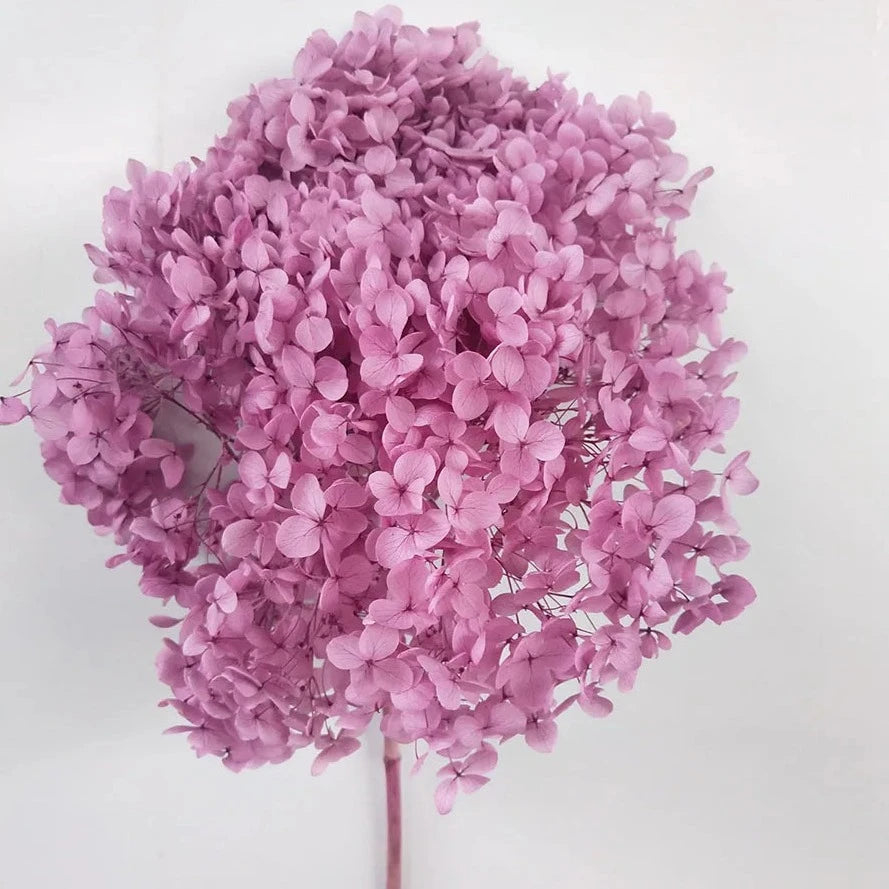 Wholesale Pink Purple hydrangea hortensias bouquet real touch hydrangea flowers