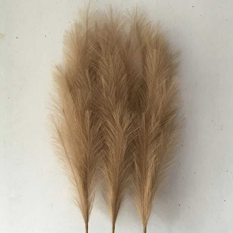 18 Branches Fleur Flores Pamper Grass Tall Papas Small Large Fall Decoration Faux Flowers Pampass Pampas Grass Artificial