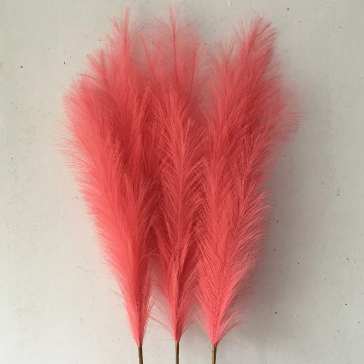 18 Branches Fleur Flores Pamper Grass Tall Papas Small Large Fall Decoration Faux Flowers Pampass Pampas Grass Artificial