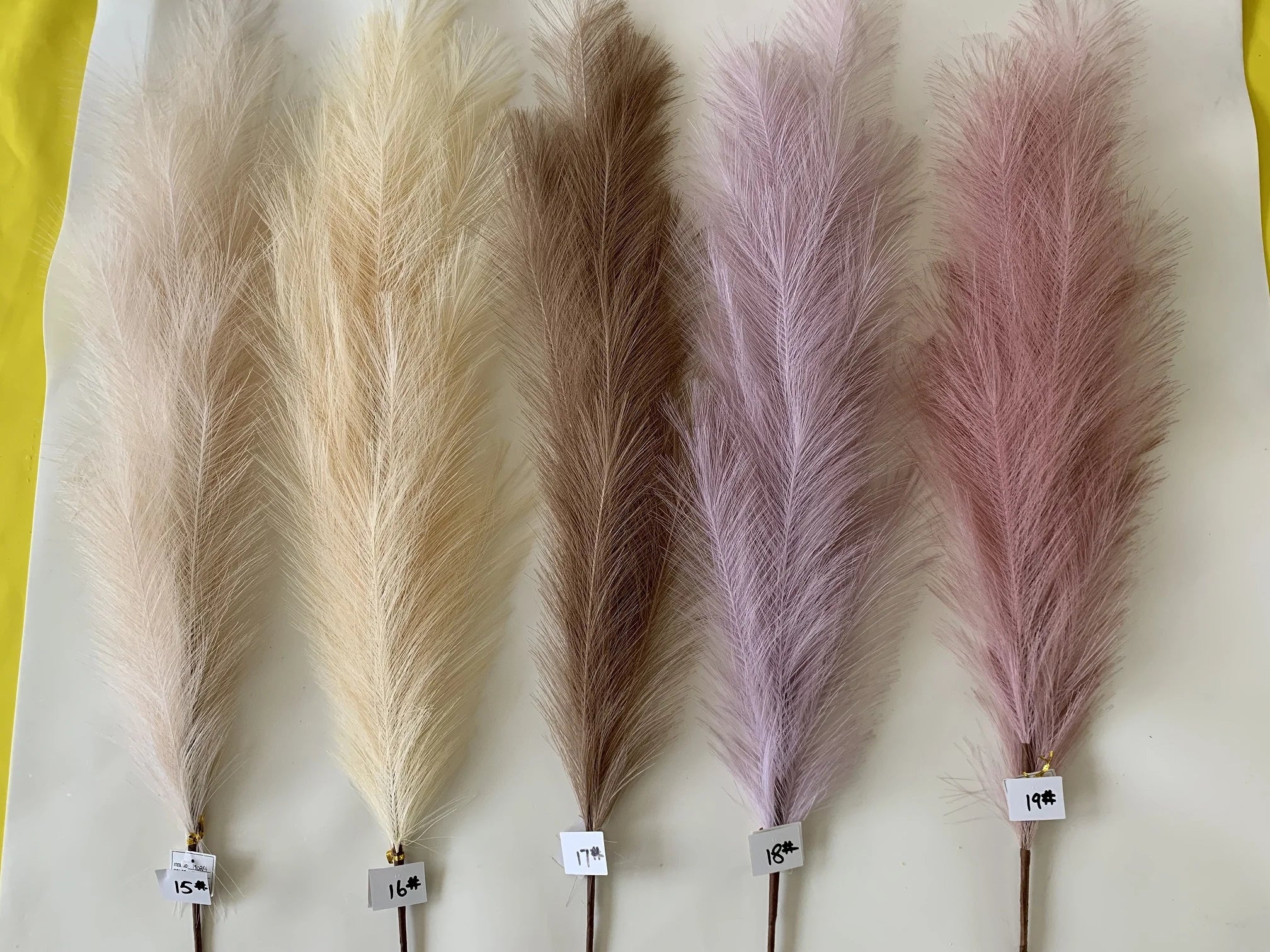 18 Branches Fleur Flores Pamper Grass Tall Papas Small Large Fall Decoration Faux Flowers Pampass Pampas Grass Artificial