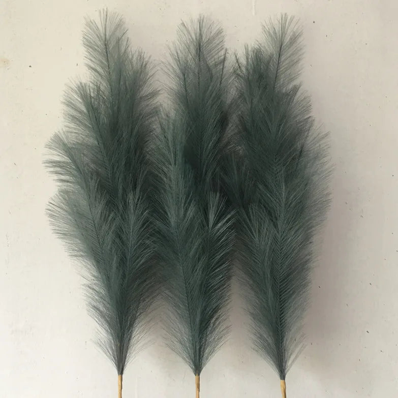 18 Branches Fleur Flores Pamper Grass Tall Papas Small Large Fall Decoration Faux Flowers Pampass Pampas Grass Artificial