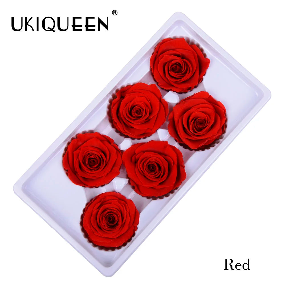 Wholesale Eternal Rose Preserved Flower Forever Eternal Infinite Immortal Lasting Rose Long Life Preserved Rose Head