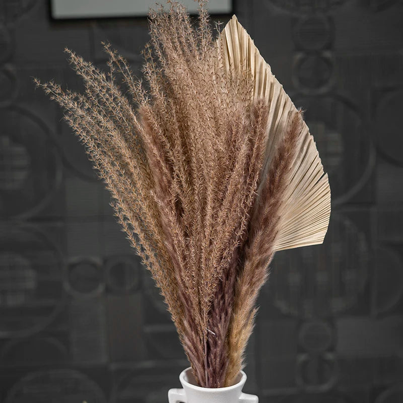 Valentines Day Mothers Day Gift Natural Touch Small Preserved Dried Flower Bouquets For Wedding Daily Art Decor