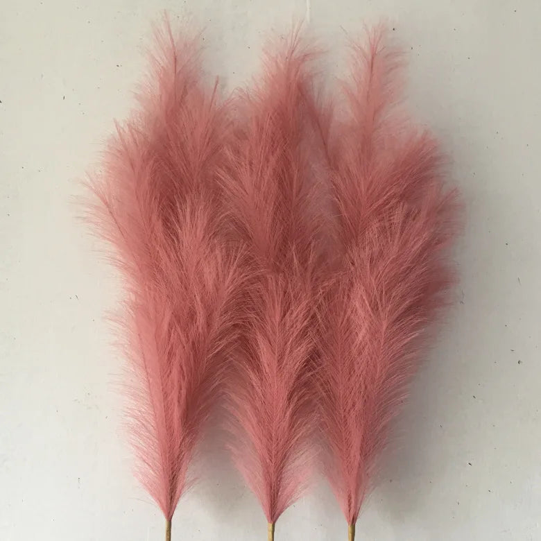18 Branches Fleur Flores Pamper Grass Tall Papas Small Large Fall Decoration Faux Flowers Pampass Pampas Grass Artificial